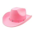 thumbnail image 3 of SILVERCELL Studded Cowboy Hat Cowboy Costume Decorations Western Dress Up Accessories Cowboy Hat, 3 of 5