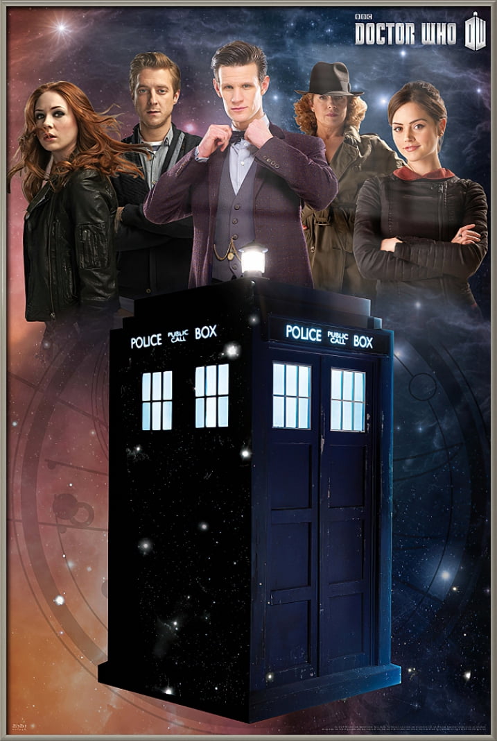 Doctor Who - Framed TV Show Poster (The Tardis) (Size: 24