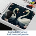 thumbnail image 6 of Swan Square Desk Mat Mousepad, 8.3x9.8 Inch Non-Slip Rubber Bottom, Printed Gaming Mousepad for Office and Gaming, 6 of 6