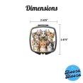 thumbnail image 3 of Sweet Manx Cats Travel Makeup Handbag Purse Small Pocket Compact Mirror, 3 of 7