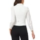 thumbnail image 3 of CHALECO DE TRAJE DE MUJER INSPIRAR CHIC, DOBLE BOTONADURA, CON SOLAPA, VESTIDO DE NEGOCIOS, M BLANCO, 3 of 6