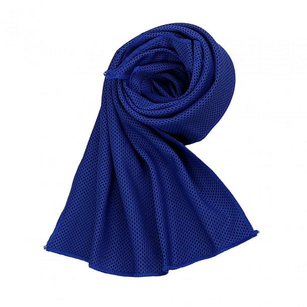 Toalla de enfriamiento Zulema Microfibra para Gimnasio Correr Golf Azul Oscuro