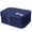 Navy Blue, variant on Joernso Cable Storage Bag Double Layer Large Capacity Portable Electronics Gadget Travel Organizer for Home