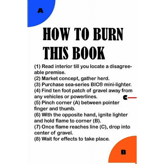 How To Burn This Book, (Paperback)