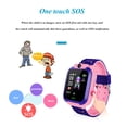 thumbnail image 3 of Inteprter Voice Chat Kids Phone Watch Niños Niños 1.44 pulgadas Reloj de con pantalla de 1.44 pulgadas con correa de silicona Relojes inteligentes rosado Q12B, 3 of 6