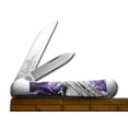 thumbnail image 3 of Case xx Knives Copperhead Vault Collection Purple Passion & Ivory Quartz Corelon Stainless Pocket Knife, 3 of 4