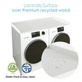 thumbnail image 2 of Kaboon Washer Dryer Countertop with Edge Rails, 27.5" x 54", White, 2 of 6