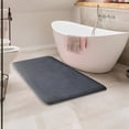 thumbnail image 4 of Felpudo de terciopelo liso, antideslizante, absorbente de agua, para entrada de sala de estar, baño, dormitorio, para uso intensivo, terciopelo duradero, para entrada de sala de estar., 4 of 8