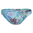 thumbnail image 1 of Bragas sexys de encaje floral transparente para hombre, ropa interior de tiro bajo XL Azul, 1 of 7