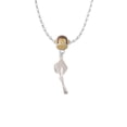 thumbnail image 2 of Delight Jewelry Silvertone Graduation Hat Mia Monkey Charm Necklace, 2 of 4