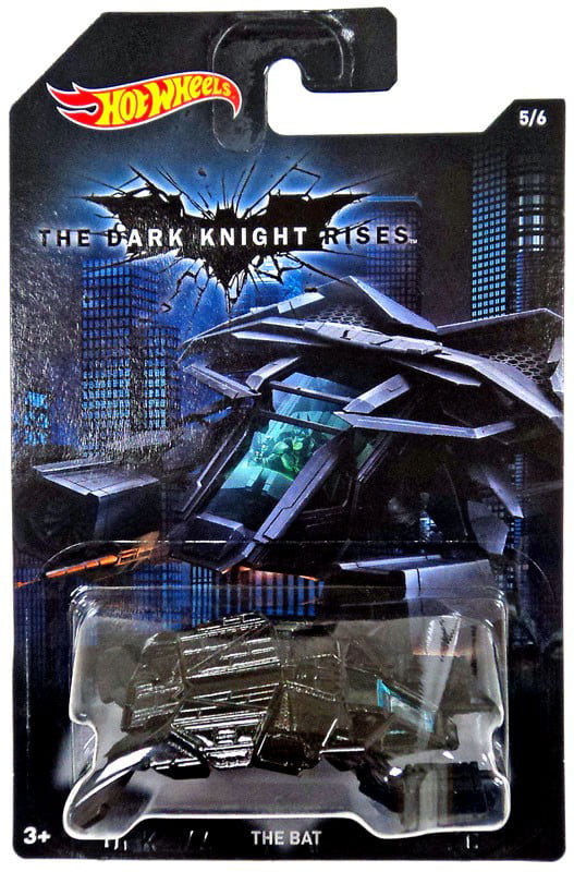 Short Card Hot Wheels The Bat Serie Batman 3/5 Dark Blue