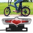 thumbnail image 4 of Electric Bike Turn Signal, Electric Bike Tail Light Easy Charge Metal  For Commuting, 4 of 8