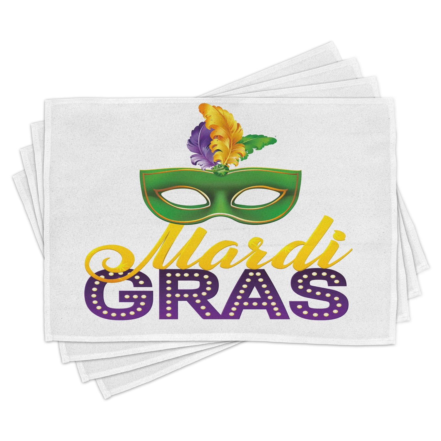 mardi gras table placemats