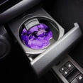 thumbnail image 3 of FMSHPON Marble Texture Purple Ink Set of 6 Car Coaster for Drinks, Absorbent Ceramic Stone Coasters Cup Mat with Cork Base for Home Kitchen Room Coffee Table Bar Decor, 3 of 5