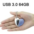 thumbnail image 4 of Unidad flash USB creativa en forma de corazón de 64 GB, 4 of 6