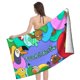 thumbnail image 4 of Tuca y Bertie Toalla de playa de secado rápido con diseño temático, regalo para mujeres y niñas, ideal para cumpleaños, fans, amantes de la música, uso en la playa o al aire libre, 78 × 180 cm, 4 of 6