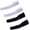 Black+white, variant on UV Protection Cooling Arm Sleeves - Arm Warmers Sun Protective Tattoo Sleeves for Men Women