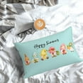 thumbnail image 5 of Yiaed Hello Summer Gnome Print Brushed Microfiber Envelope Pillowcases, Standard,Envelope Closure Pillow Cases(No pillow core)-16"x24", 5 of 6