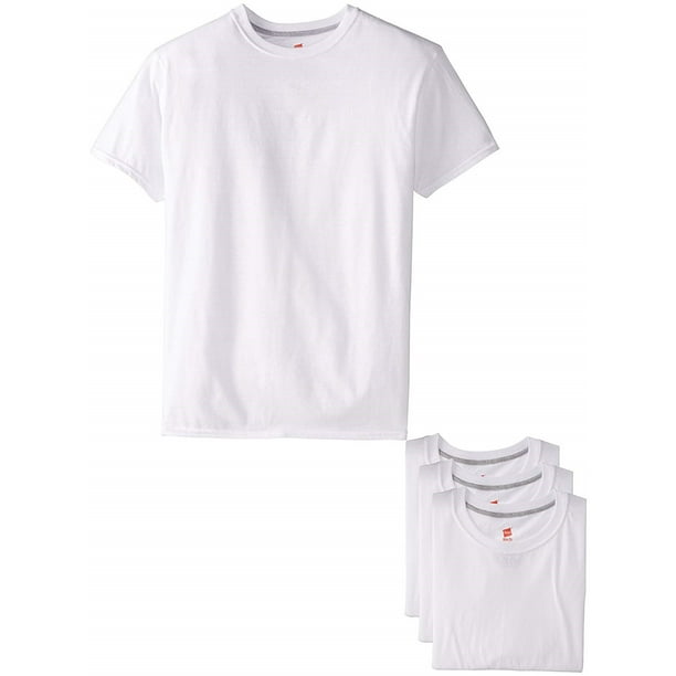 Hanes Hanes CST14 ComfortBlend Slim Fit Crew TShirts 4 Pack