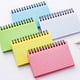 thumbnail image 3 of Libreta pequeña con espiral, agenda, 50 hojas, para oficina, para mujeres y hombres, versión horizontal en color blanco, 3 of 5