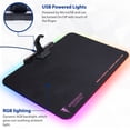 thumbnail image 2 of Berserker Gaming CL-ACC53004 RGB Mouse Cable Bungee Management Support with Hard Surface Mouse Pad, 2 of 5