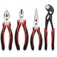 thumbnail image 1 of Juego de alicates de 4 piezas, MAXPOWER alicates de liniero de 8 pulgadas, alicates de punta larga y, 1 of 7