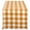 Pumpkin Spice, variant on DII Heavyweight Check Fringe Table Runner