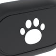 thumbnail image 2 of Funda de silicona resistente al agua con soporte para collar de gato para Samsung Galaxy SmartTag2 (negro), 2 of 5