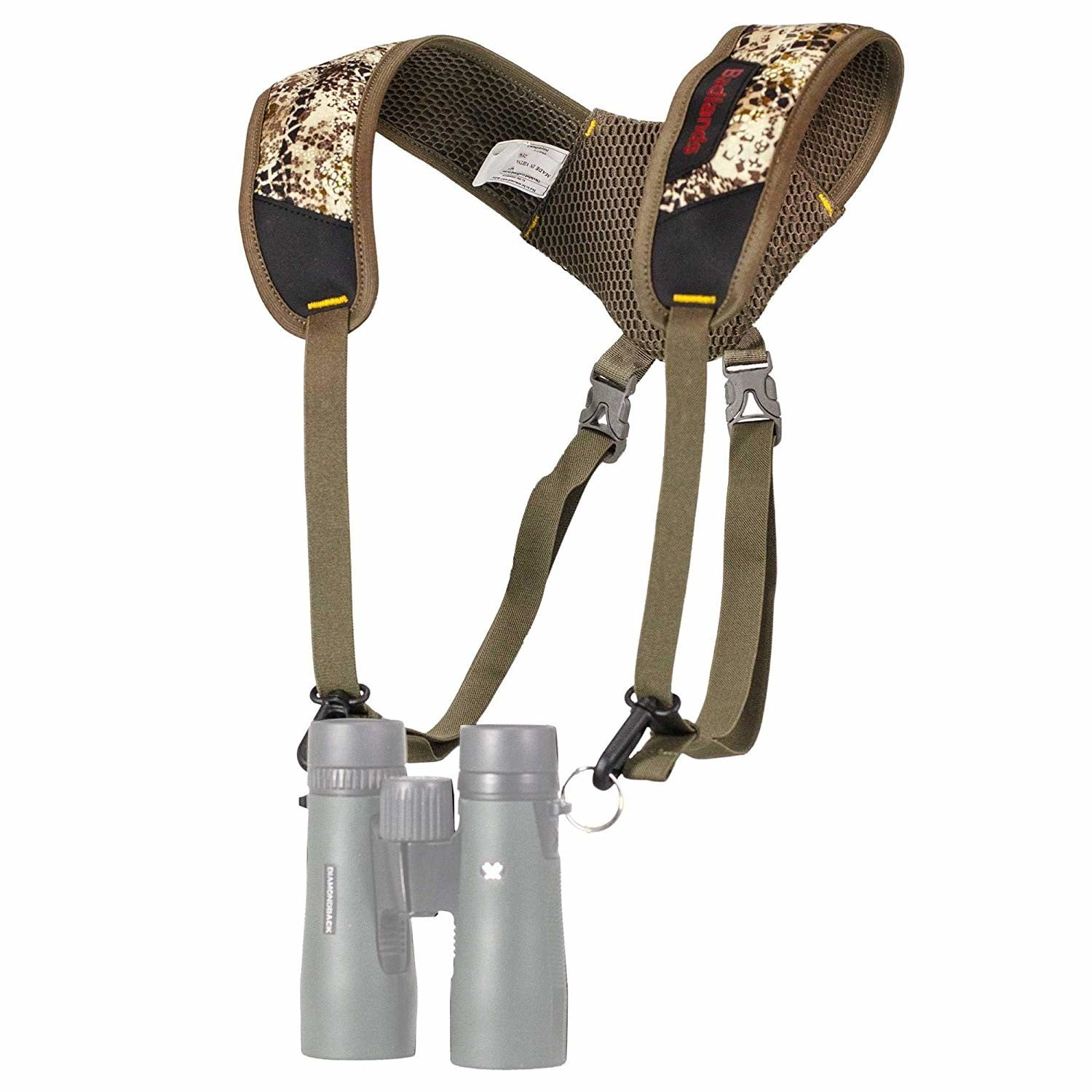 new badlands bino basics camouflaged binocular strap harness, approach fx