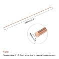 thumbnail image 2 of Unique Bargains 4mm Dia. 400mm Length Solid Copper Round Rod Lathe Bar Stock for DIY Craft, 2 of 4