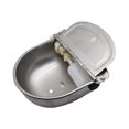 thumbnail image 2 of Automatic Horse Drinking Water Bowl, with Adjustable Float Valve Stainless Steel With Hole, 2 of 9