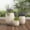 Light Beige, variant on Mintazer Modern Planter Set of 3, 15.6"/10.74"/7.3" Round Stackable Flower Pots with Drainage Holes, Decorative Plant Pots for Indoor & Outdoor, Beige