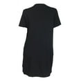 thumbnail image 2 of eVogues Women's Lace Up A-Line Dress Black, 2 of 4