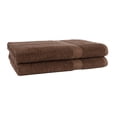 thumbnail image 6 of Mainstays Solid 2-Piece Bath Sheet Set, Brown Basket, 6 of 10