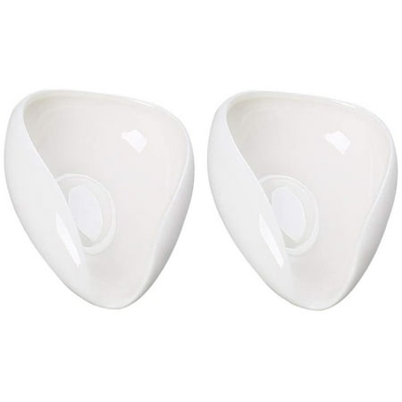 

2Pcs White Porcelain Tea Lotus Kung Fu Tea Set Tea Spoon Tea Tray