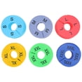 thumbnail image 1 of 60pcs Clothes Size Dividers Round Clothing Rack Dividers Commercial Clothing Racks Dividers, 1 of 8