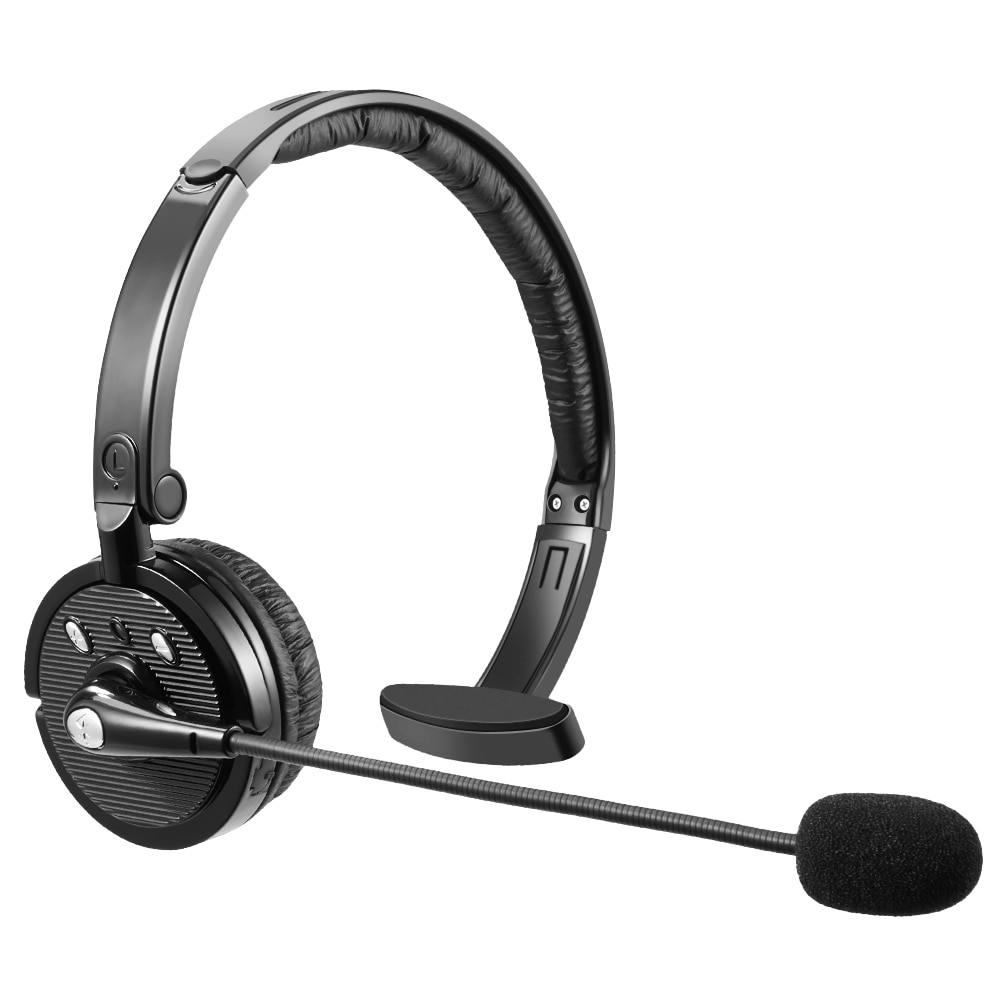 LUXMO Trucker Bluetooth Headset Wireless Headphone Over The Head 
