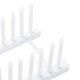 thumbnail image 4 of Cateissary Hogares modernos plástico multiusos placa olla tapa soporte escurridor secado escurridor gabinete organizador Organizadores de utensilios de cocina blanco, 4 of 6