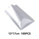thumbnail image 4 of Cateissary Bolsa de vacío de papel de aluminio con parte abierta gruesa, bolsas de sellado de carne cocida, bolsa de embalaje portátil ligera de Almacenamiento y organización del hogar 12*17cm, 4 of 6