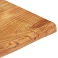 thumbnail image 3 of vidaXL Coffee Table with Live Edges 60x60x40 cm Solid Acacia Wood, 3 of 5