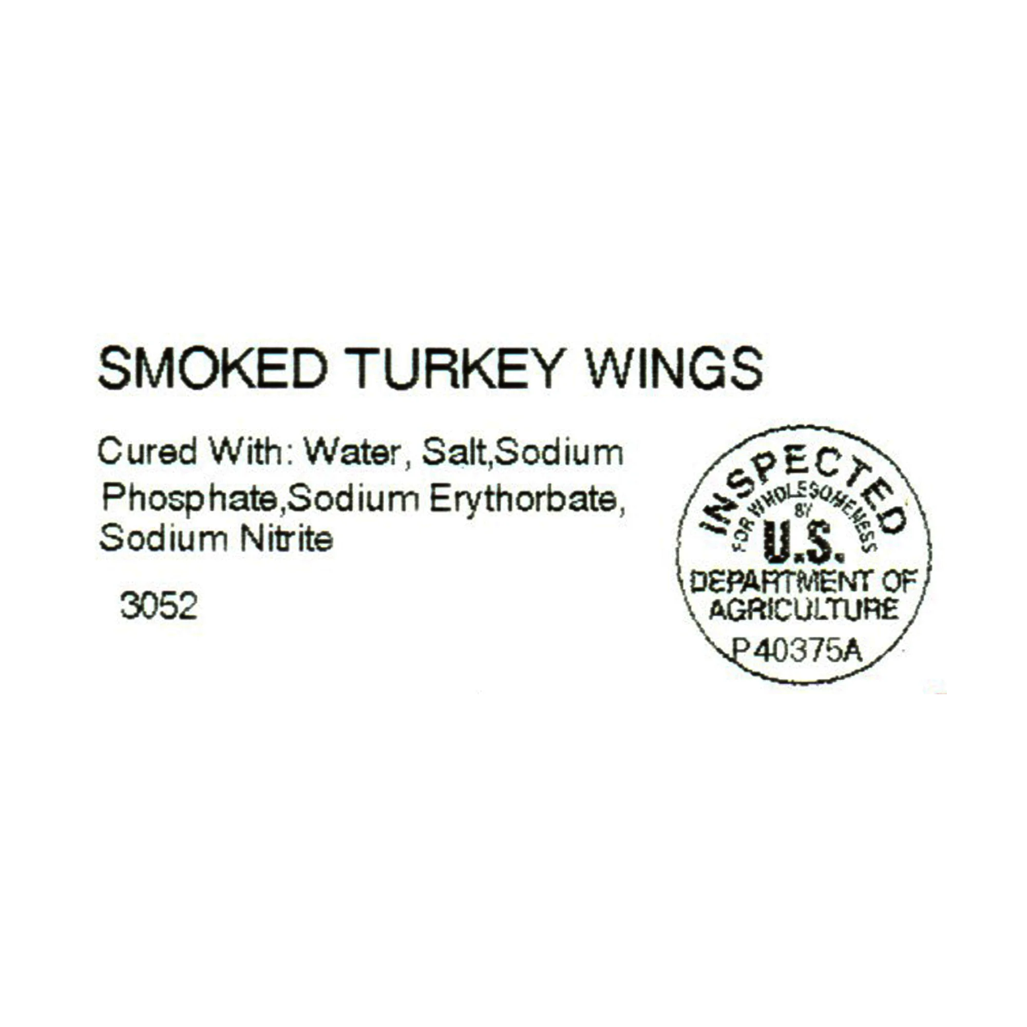 Villari Brothers Hickory Smoked Cut Turkey Wings, Gluten Free, 1.75lb -2.5lb Tray Pack