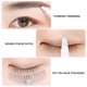 thumbnail image 5 of 4 pinzas de acero inoxidable para cejas, de punta plana e inclinada, para belleza de cejas., 5 of 6