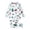 White, variant on HCYSFG Boys Christmas Pants Graphic Print Thermal Underwear Sets 2 Piece Crewneck Long Sleeve Base Layer Sets Top And Long Johns