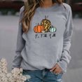 thumbnail image 2 of Sudaderas de Acción de Gracias Para Mujer Moda Casual Manga Larga Impreso Señoras Tops Odeerbi ODB204402, 2 of 5