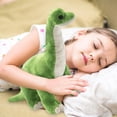 thumbnail image 5 of ArtCreativity 16" Plush Brachiosaurus Dinosaur Stuffed Animal Pillow – Soft Cuddly Cozy Toy, Cute Standing Nursery Decor, Birthday Gift for Kids, 5 of 7