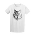 thumbnail image 1 of Polygonal Wolf T-Shirt Men -Image by Shutterstock, Male Large, 1 of 2