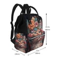thumbnail image 2 of Defioc Flower Crown Cat for Baby Diaper Bag Backpack - Baby Bag for Boys & Girls - Diaper Backpack - Large Travel Diaper Bags- Baby Registry Search & Shower Gifts, 2 of 5