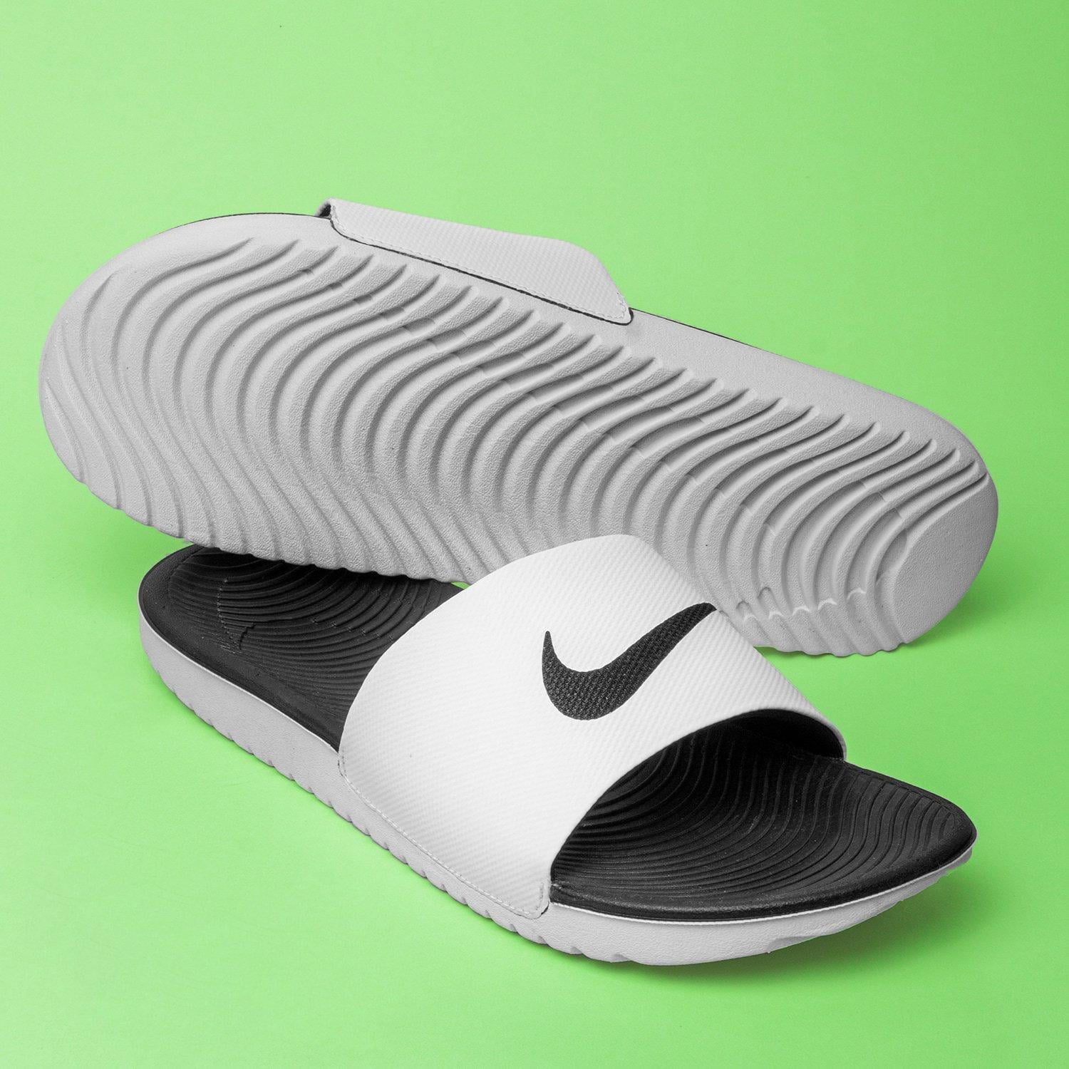 sandalias nike blancas