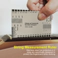 thumbnail image 1 of Guitar String Ruler, Guitar Gauge Tool, Durable Practical For Bass Guitar, 1 of 8
