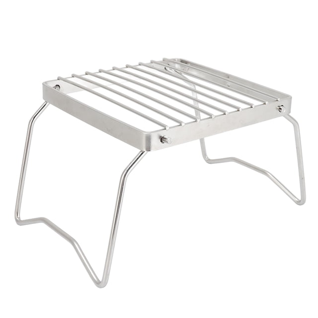 Folding Campfire Grill, Wide Use Camping Grill Grate High Bearing Capacity For Outdoor Parties
